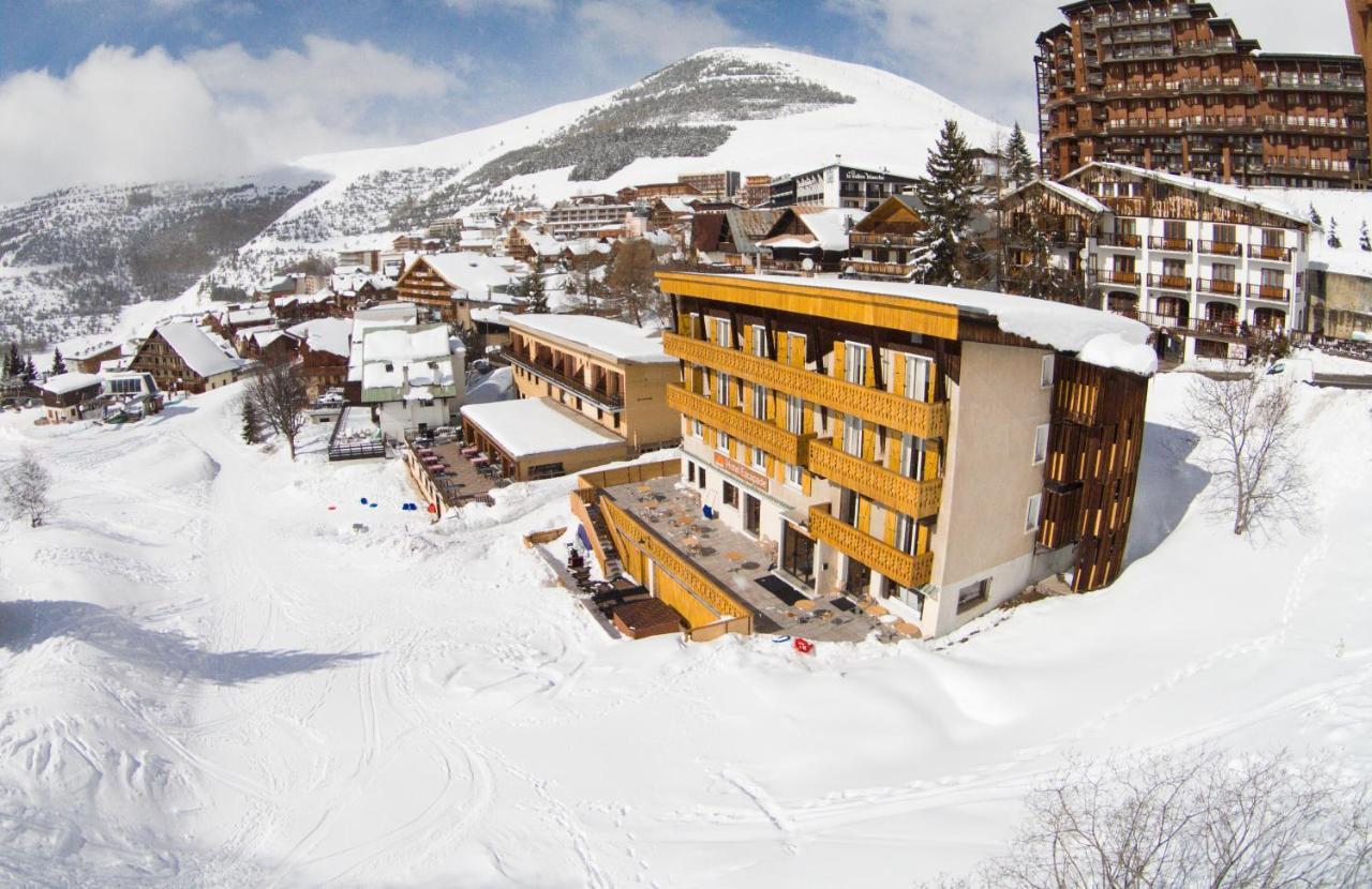 Terresens - Hotel Escapade Alpe d'Huez Exterior foto